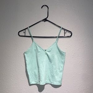 Forever 21 - Small Mint Crop Top tank top
